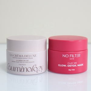 30g 50g 100g Wadah Kosmetik Krim Kaca untuk Body Butter, Masker Bibir, Scrub, Garam Mandi, Matte Merah Biru Pink - Product Image 2