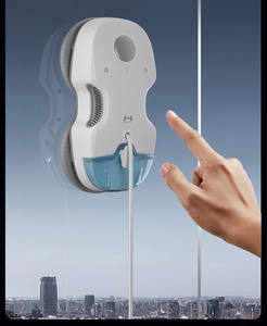 Robot de nettoyage de vitres électrique automatique HUTT C65, aspiration 3800Pa, pulvérisation d'eau, nettoyeur de vitres intelligent, moteur sans balais pour la maison et l'hôtel - Product Image 6