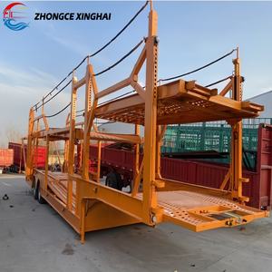 <span class=keywords><strong>Prix</strong></span> usine 2/3 essieu fer voiture transporteur remorque 8-voiture transporteur Transport pour véhicules neufs/d'occasion léger lit bas remorque - Product Image 2