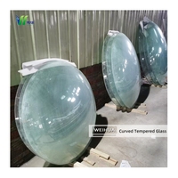 Verre trempé/verre courbé/verre spécial - Utilisation industrielle et en cuisine - Structure solide - Respectueux de l'environnement