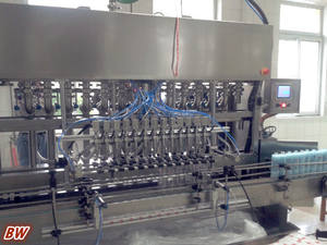 Brightwin Completamente automático Salsa de pimienta Tabasco Thousand Island Salsa Llenado Tapado Máquina de etiquetado Línea para líquido espeso - Product Image 3