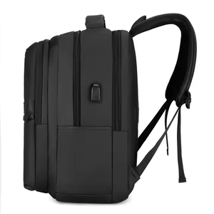 Durable Casual Laptop <b>Large</b> Capacity Men School Bag <b>Leather</b> Laptop <b>Backpack</b> - Product Image 4