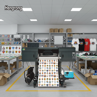 Imprimante UV DTF Hoson Board 60cm I3200U1 la plus populaire avec tête d'impression pour autocollants 3D, étiquettes 3D en silicone UV et TPU pour tissus et textiles