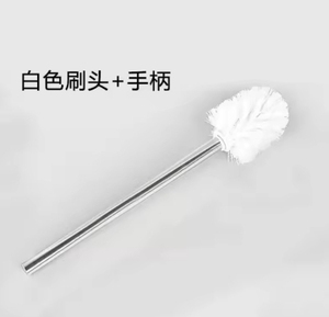 Brosse de toilette en acier inoxydable, brosse de nettoyage des toilettes en plastique, nécessités quotidiennes pratiques - Product Image 6