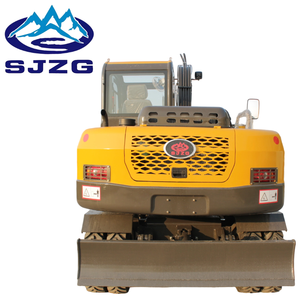 Excavator Roda dengan Penggali, Penjepit, Derek Hidrolik, Pengangkat Kayu Gelondongan, Kayu, Tebu untuk Berbagai Kondisi - Product Image 3