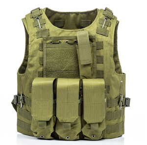 Chaleco táctico A62 deportivo de seguridad, camuflaje negro, para exteriores, para hombres, para caza, juegos CS, CPC, NCPC, EPC, JPC, SPC, XPC - Product Image 1