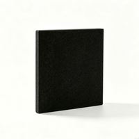 Panneau acoustique en fibre de polyester 1220x2440mm, panneau absorbant le son pour la décoration murale et le traitement acoustique des pièces