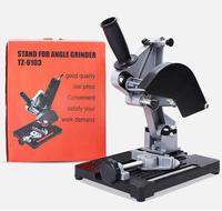 Support de meuleuse d'angle Support de coupe base en fonte 100mm 125mm (4 en 5 pouces.)