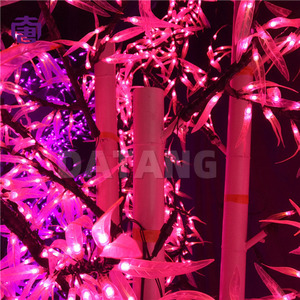 LED Bamboo Tree <b>Light</b> for Zen Garden Landscape and Outdoor Pathway Decoration with Soft Natural Glow - Product Image 5