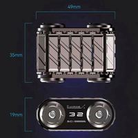 Tank Fidget Roller Autisme TDAH Métal EDC Jouets Fidget Jouets de Bureau Anti-Stress et Anxiété Cadeau Adulte