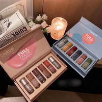 Vente en gros de coffrets de vernis à ongles en gel écologiques avec impression de logo personnalisé, boîte en papier rigide magnétique de luxe avec insert