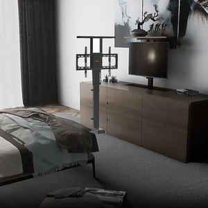 Charmount Chiều cao Ajustable điện thông minh hiện đại xoay cơ giới TV Lift <span class=keywords><strong>Bracket</strong></span> - Product Image 2