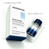 Étiquettes d'emballage pour flacons à extrémité pliée 2ml 3ml 5ml 10ml, petites boîtes rigides en papier pour emballage de peptides avec insert