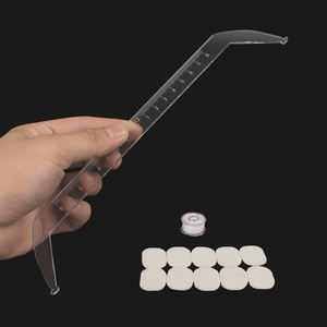 Kit de Diseño de Cejas, Microblading de Plástico, Maquillaje Permanente, Regla de Línea de <span class=keywords><strong>Flecha</strong></span>, Herramienta de Posicionamiento PMU - Product Image 5