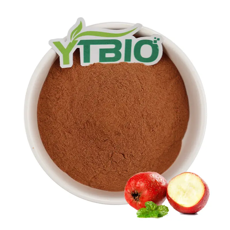 YTBIO usine approvisionnement aubépine baie extrait poudre aubépine jus de fruits poudre aubépine poudre