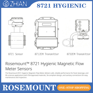 เซ็นเซอร์วัดการไหลแบบแม่เหล็ก Rosemounta 8721 สำหรับอุตสาหกรรมอาหารและยา ได้มาตรฐาน 3A - Product Image 4