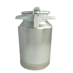 Aluminum Alloy Materials To Transport Milk Storage Tank Fresh Milk Transportation Barrels Aluminum Alloy Sealed Milk Tank