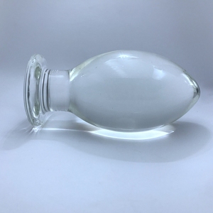 Dildo de Vidrio Borosilicato Transparente y Suave, Cuentas Anales Grandes para Mujeres, Tapón Anal de Cristal, Placer Sexual - Product Image 4