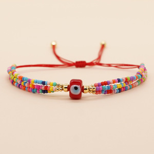 Braccialetto Multistrato Bohémien Colorato Ximang per Donne Charm Occhio <span class=keywords><strong>Gioielli</strong></span> Artigianali di Moda 2026 Perline - Product Image 5