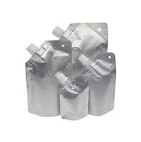 Pochettes Doypack en PE transparent avec bec verseur pour liquides, jus, boissons, vodka, soda, eau minérale, bière – Recyclables