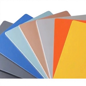 Panneau composite en aluminium revêtu de PVDF moderne, léger, ignifuge, pour utilisation extérieure - Product Image 1