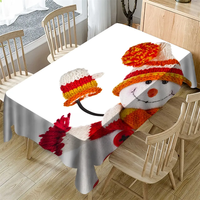 Nappe de fête en plastique PE résistant à l'huile événements de vacances avec différents modèles et couleurs nappe personnalisée