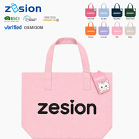 Bolsa de Tela de Algodón Sostenible con Logotipo Personalizado, Bolsa de Compras Reutilizable Ecológica de Lona Reciclada, Regalo Corporativo, Venta al Por Mayor OEM