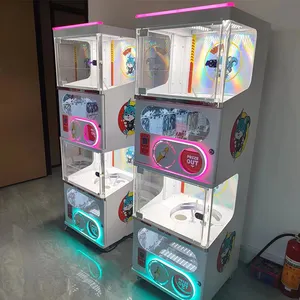 Mini máquina de juego Gashapon fábrica al por mayor juguetes de regalo que funcionan con monedas para niños máquina expendedora automática de cápsulas de juguete