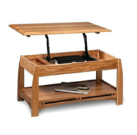 Mécanisme de Table rétractable extensible noir, mécanisme de levage de Table basse