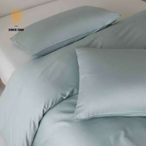 Juego de Sábanas Ultra Suaves y Refrescantes 100% Lyocell Derivado de Eucalipto, 3 Piezas: 1 Funda Nórdica y 2 Fundas de Almohada - Product Image 4