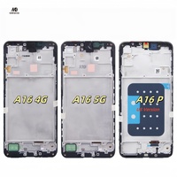 Écran flexible anti-éblouissement AMOLED de taille d'origine pour Samsung Galaxy A16/A165 4G/A166 5G écran de téléphone portable/LCD