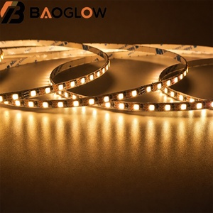 ไฟแถบ LED ป้องกันแสงสะท้อน CCT สองสี 120LED/M 2835 LED Tape Light 24V 10W/M แผ่นทองแดงเคลือบไฟฟ้า 5&8 มม. ตัดได้ทุกจุด CRI สูง - Product Image 6