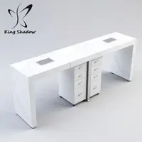 Güzellik tırnak salonu mobilyası paketi tırnak barı masa manikür masası pedikür sandalyeler lüks manikür masası s satılık