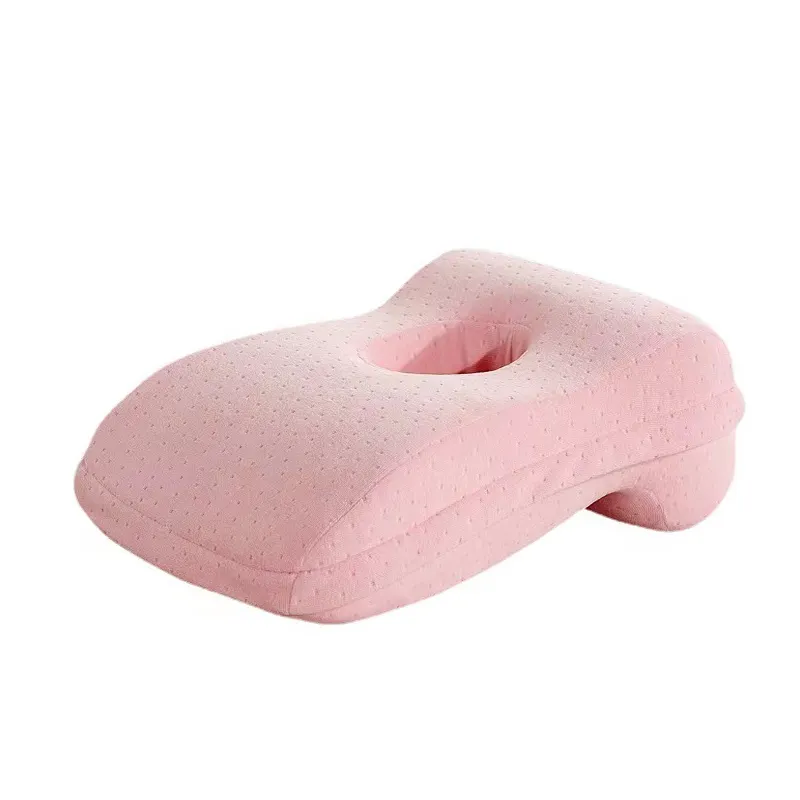 Nap Sleep Face Down Bantal Cradle Bantal dengan Berongga dan Arang Bambu Busa Memori Mengisi Bantal Tidur Siang