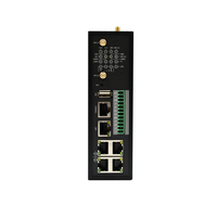 Passerelle IoT industrielle X700 4G LTE avec calcul en périphérie, protocole Modbus MQTT pour la surveillance à distance des PLC et l'acquisition de données