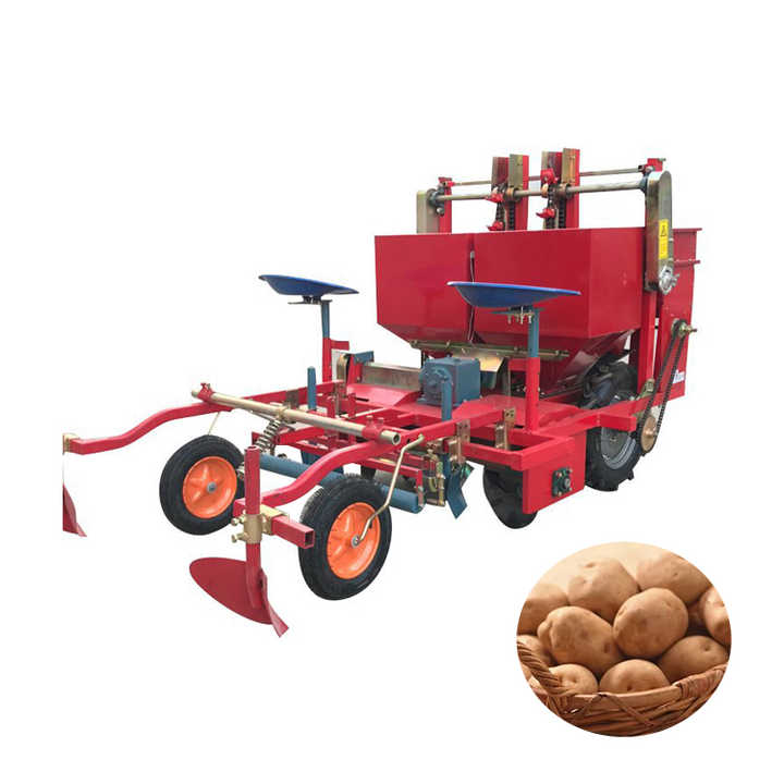 Seeder for Walking Tractor Potato Seed Planter Small Cassava Sowing Machine With Fertilizer