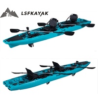 Kayak de pêche à pédales à deux places, populaire aux États-Unis, nouveau modèle 2024, BigFish 140 PDL