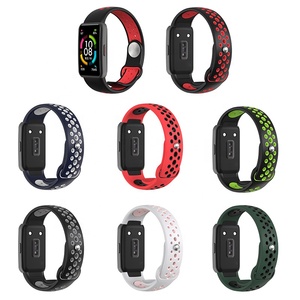 Correa de silicona deportiva de repuesto para reloj inteligente <span class=keywords><strong>Huawei</strong></span> <span class=keywords><strong>Honor</strong></span> <span class=keywords><strong>Band</strong></span> <span class=keywords><strong>6</strong></span> - Product Image 6