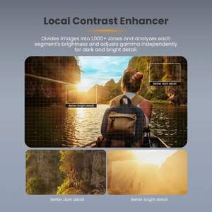 โปรเจคเตอร์โฮมเธียเตอร์อัจฉริยะ <span class=keywords><strong>BenQ</strong></span> TK860i |   สตรีมมิ่ง HDR ความละเอียด 1080P สีสันสดใสแบบ LED |   แอนดรอยด์ ทีวี เน็ตฟลิกซ์ โครมแคสท์ สำหรับดิจิทัล - Product Image 2