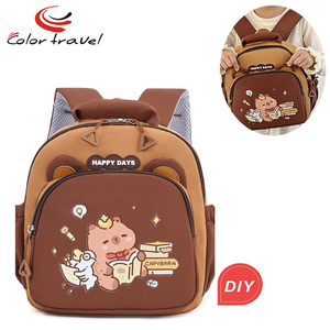 Mochila para niños Mochila con estampado <span class=keywords><strong>de</strong></span> dibujos animados Estudiante <span class=keywords><strong>de</strong></span> escuela <span class=keywords><strong>primaria</strong></span> Primer grado Kindergarten Mochila pequeña - Product Image 2