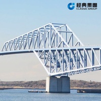 Puente de Estructura de Acero Prefabricado de Alta Capacidad de Carga para Carreteras y Construcción Municipal, Fabricante Profesional