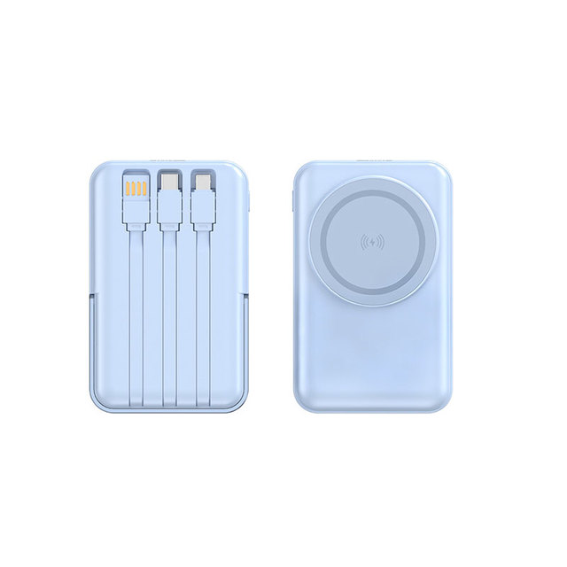 Custom Wireless Powerbank Logo Wholesale 10000Mah Power Bank Portable Usb Power Bank for Mobile with Holder