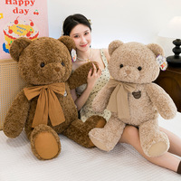 Peluche personnalisée en coton PP, ours en peluche super doux de 35 cm, cadeau d'anniversaire OEM
