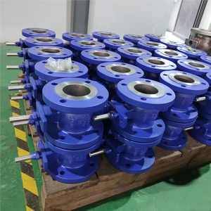 Hot Selling Origina OEM Pneumatic V-type Stainless Steel Ball Valve Flanged 1 in 500 Psi Industrial Use Small Flow PTFE <b>Sealing</b> - Product Image 3