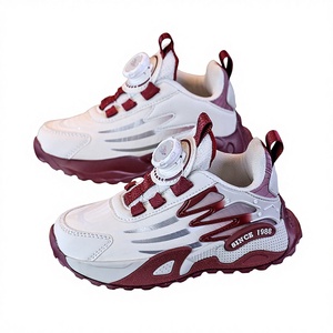 <span class=keywords><strong>Zapatillas</strong></span> de Tobillo para Niñas, Otoño Invierno 2025, Nuevas, de Cuero, <span class=keywords><strong>Impermeables</strong></span>, con Botón Giratorio, Ligeras, con Suela de EVA para Niños - Product Image 3