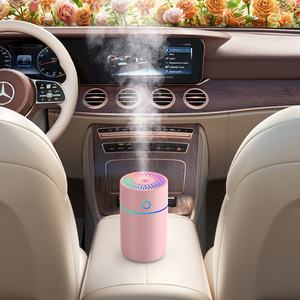 Humidificateur de voiture rechargeable à brume d'<span class=keywords><strong>air</strong></span> Mini humidificateur personnel USB Veilleuse LED 7 couleurs Mini humidificateur portable à 2 modes de brume - Product Image 5