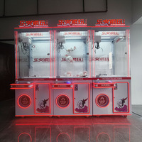 Machine à griffes mini à monnayeur pour attraper peluches et cadeaux