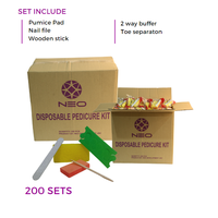Kit de pedicura 5 en 1 individual, productos de belleza y cuidado Personal, desechables y sanitarios, superventas