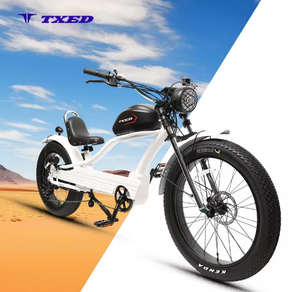 26 Inch 7 Speed <b>Frame</b> Fat Tire 48V 500W E-Bike Rear Hub Motor Cruiser Motorcycle Beach Sea <b>Ebike</b> 26-Inch Fat Tire Offers Superio - Product Image 1