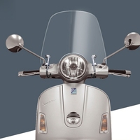 Pare-Brise de Moto Déflecteur de Vent pour Piaggio Vespa GTS300 LX150 Vespa250 PX150
